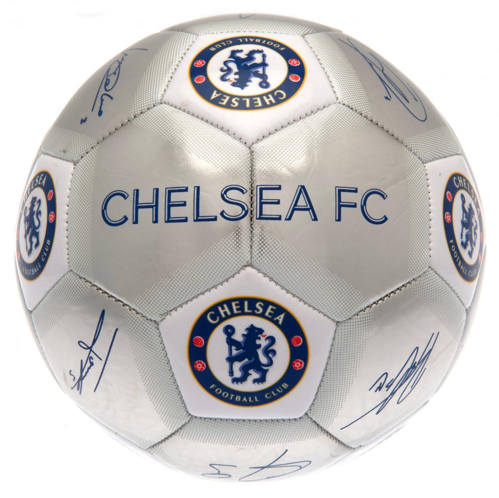 Official Chelsea FC Sig Silver Football