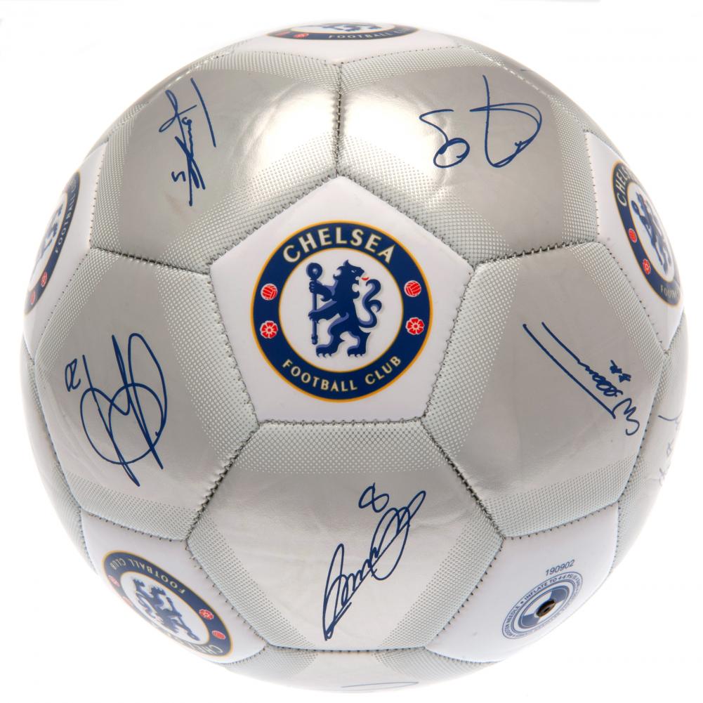 Official Chelsea FC Sig Silver Football