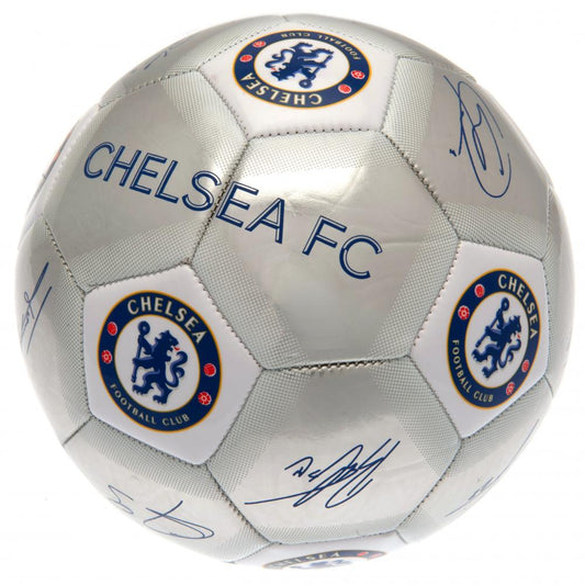 Official Chelsea FC Sig Silver Football