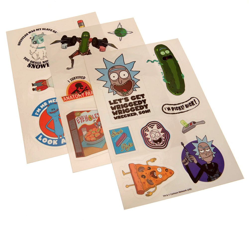 Official Rick And Morty Tech Stickers