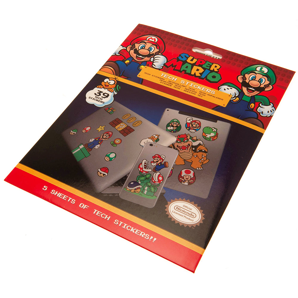 Official Super Mario Tech Stickers