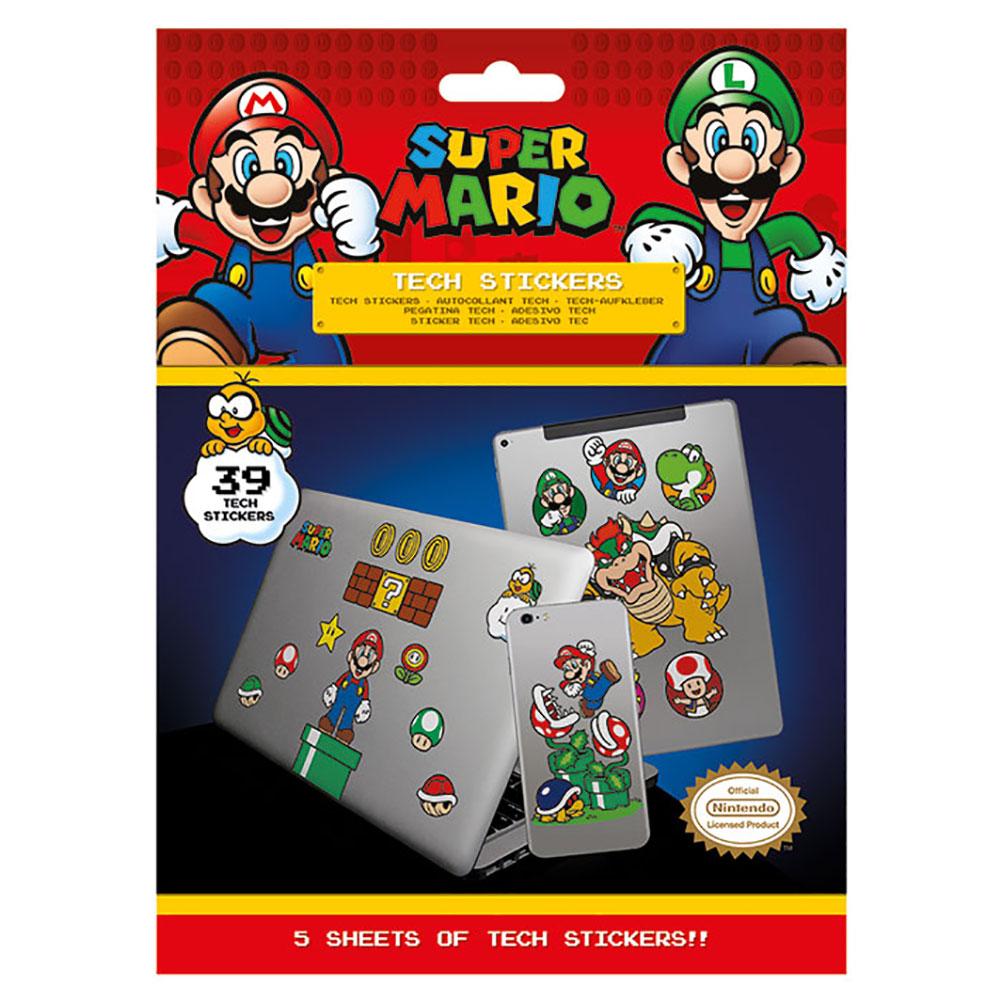 Official Super Mario Tech Stickers