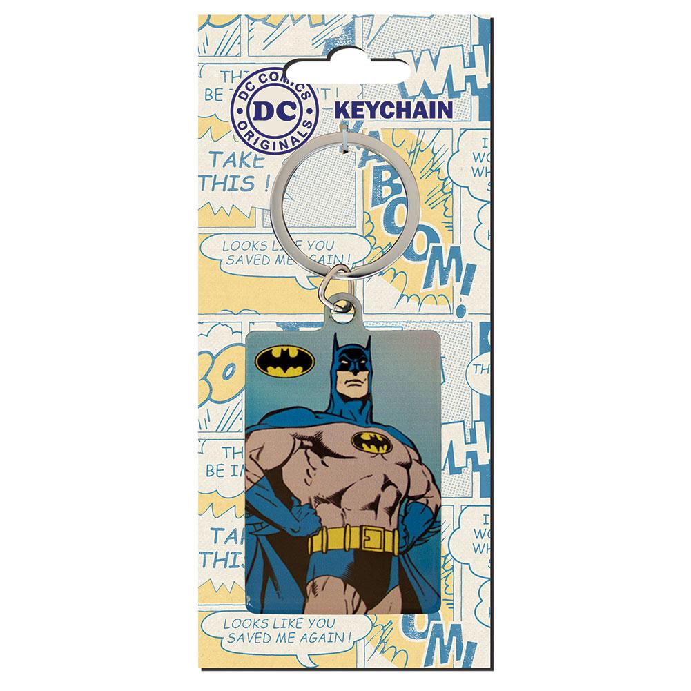 Official DC Comics Metal Keyring Batman