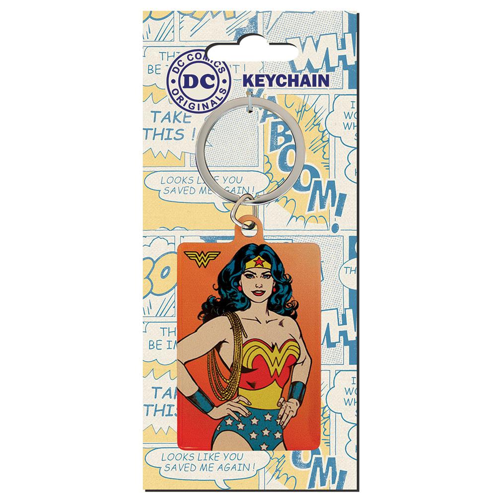 Official DC Comics Metal Keyring Wonder Woman