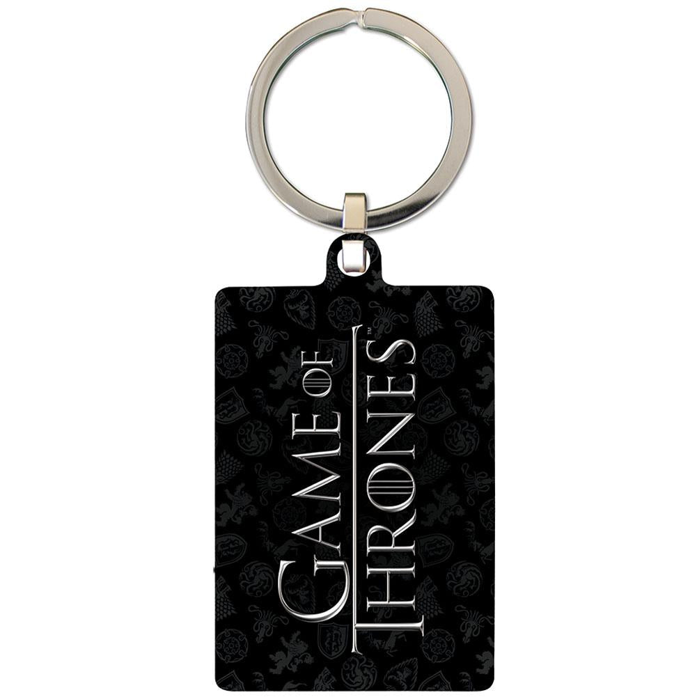 Official Game Of Thrones Metal Keyring Stark