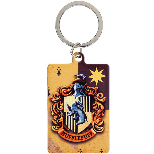 Official Harry Potter Metal Keyring Hufflepuff