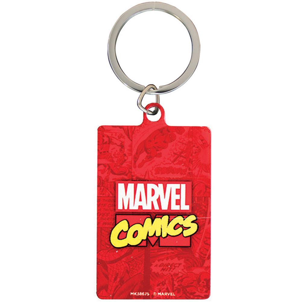 Official Marvel Comics Metal Keyring Captain America