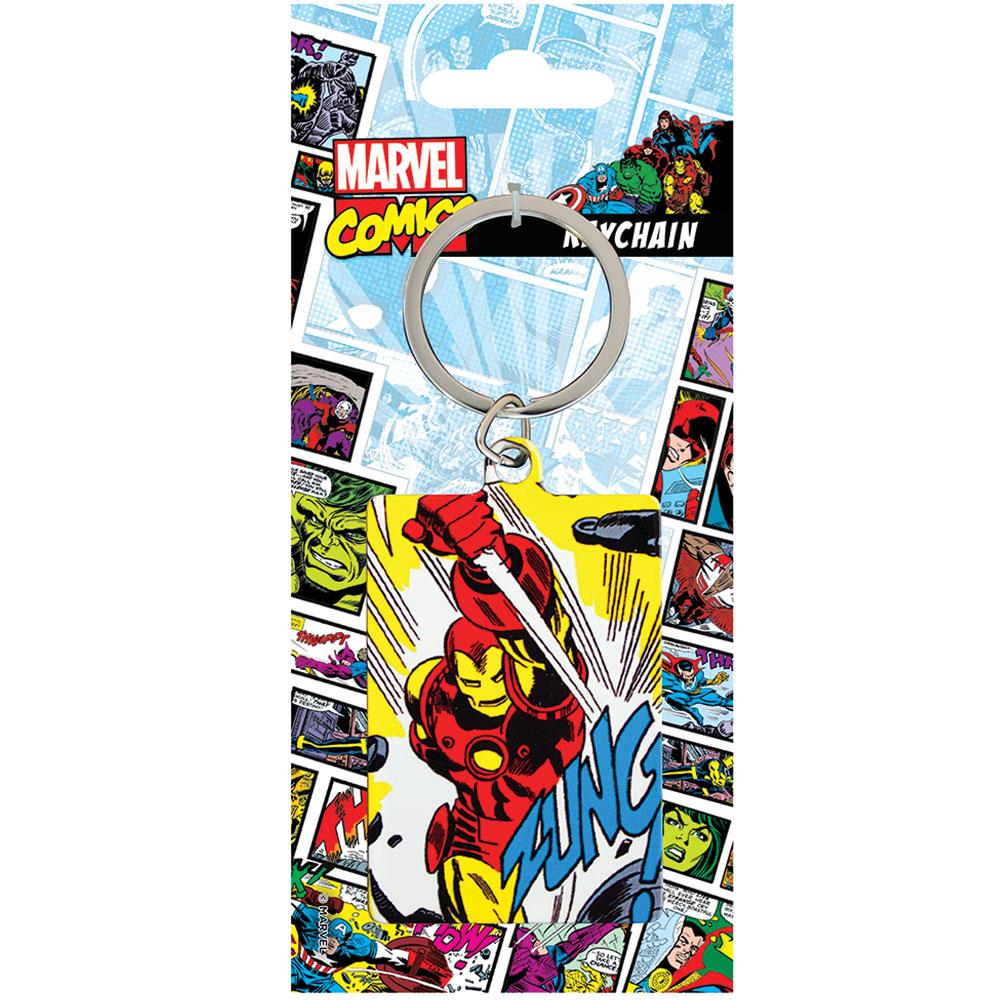 Official Marvel Comics Metal Keyring Iron Man