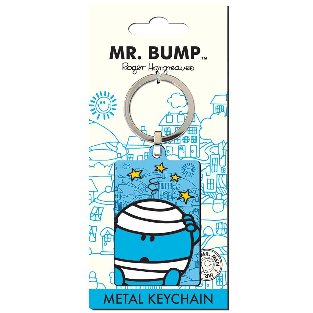 Official Mr Bump Metal Keyring