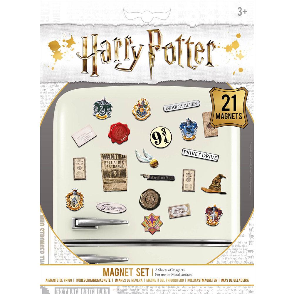 Official Harry Potter Fridge Magnet Set