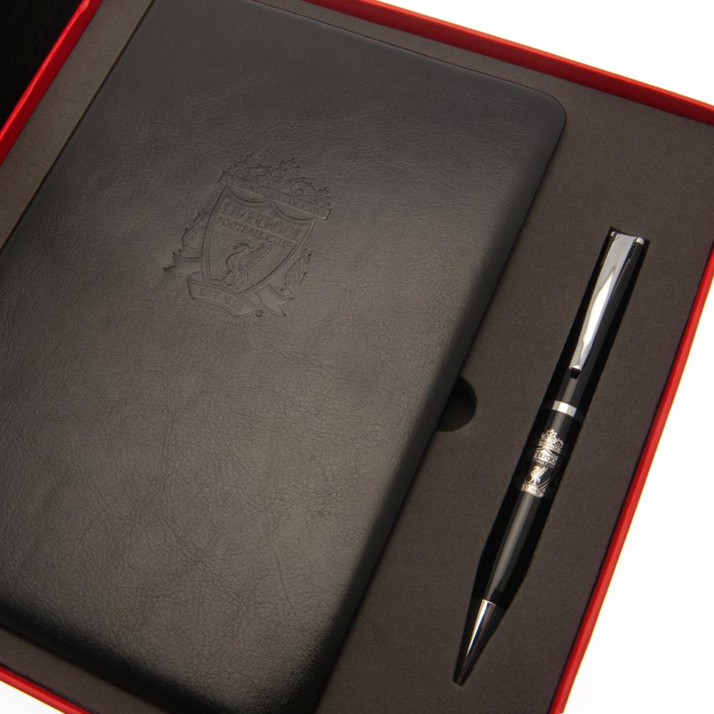 Official Liverpool FC Notebook & Pen Set