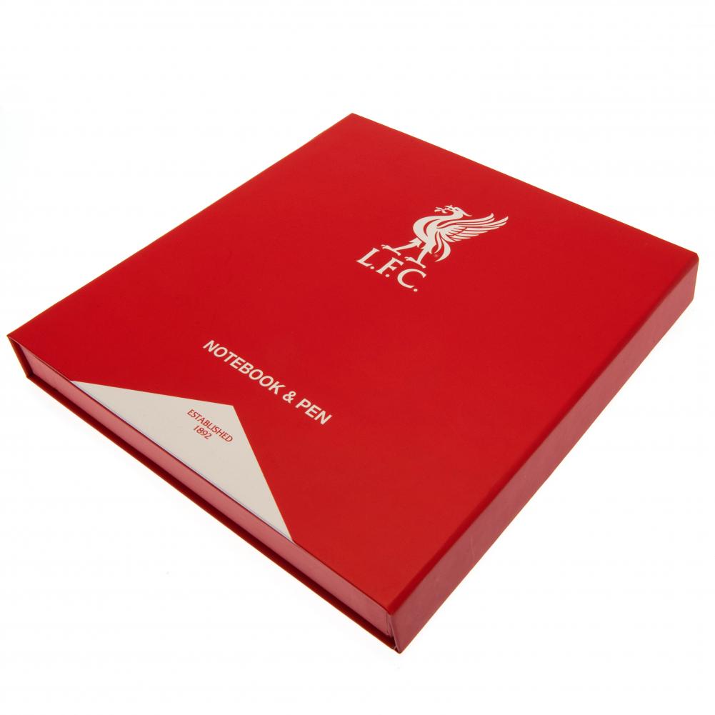 Official Liverpool FC Notebook & Pen Set