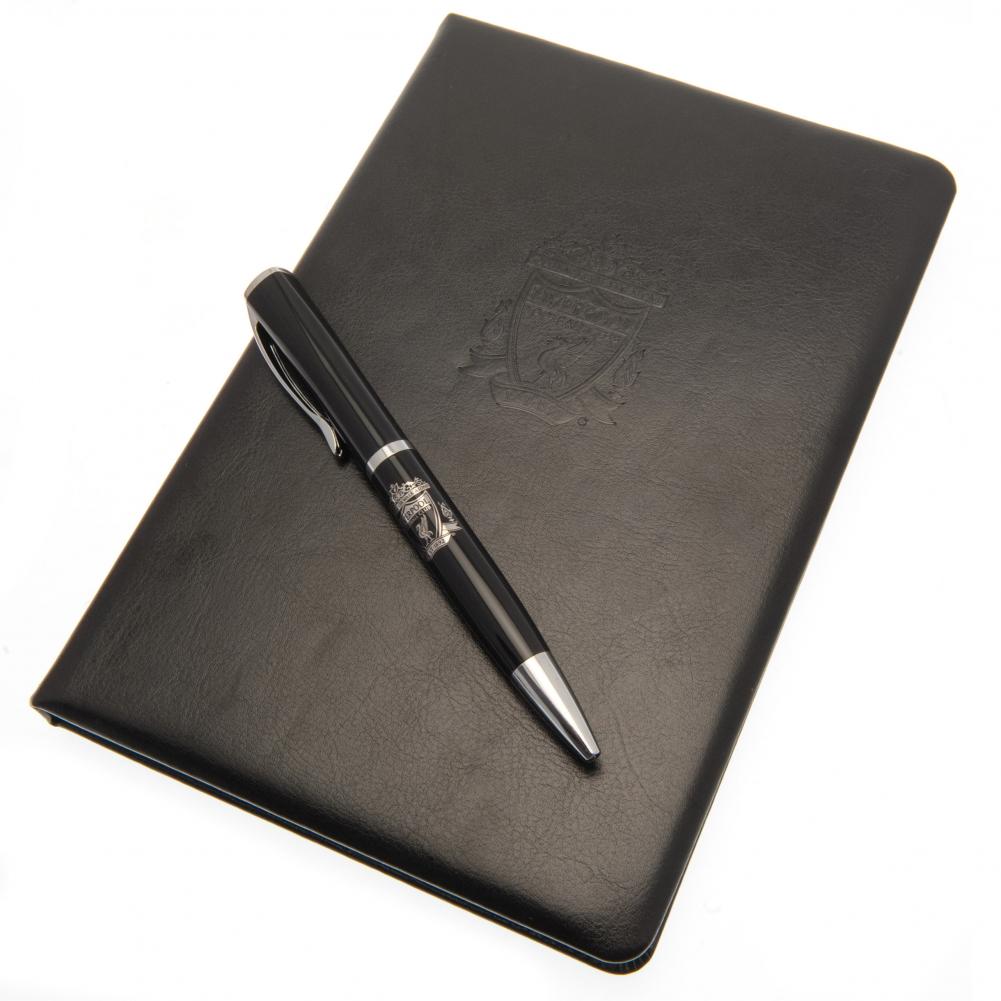 Official Liverpool FC Notebook & Pen Set