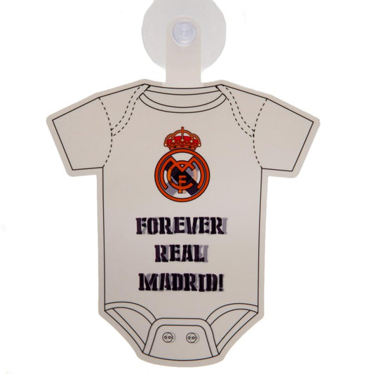 Official Real Madrid FC Baby On Board Sign