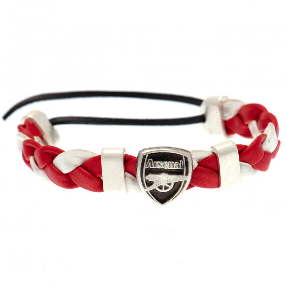 Official Arsenal FC PU Slider Bracelet