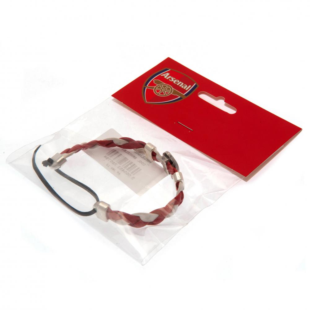 Official Arsenal FC PU Slider Bracelet