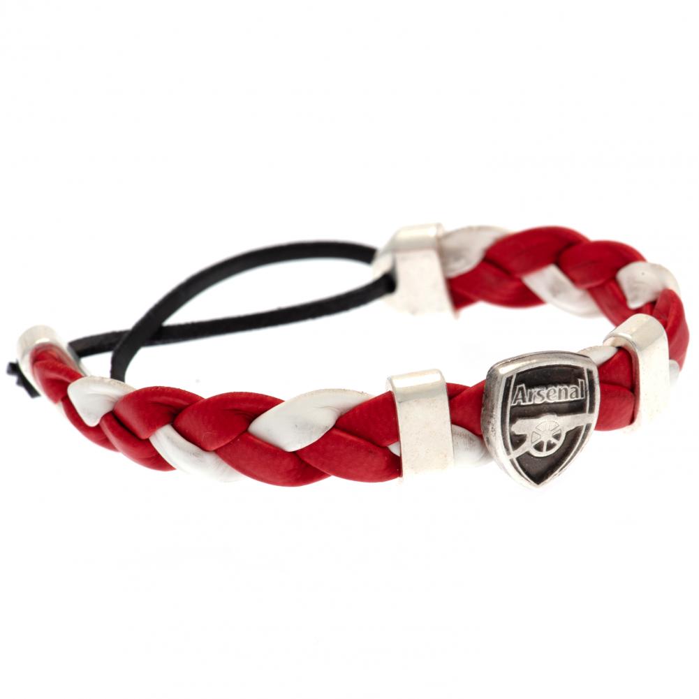 Official Arsenal FC PU Slider Bracelet