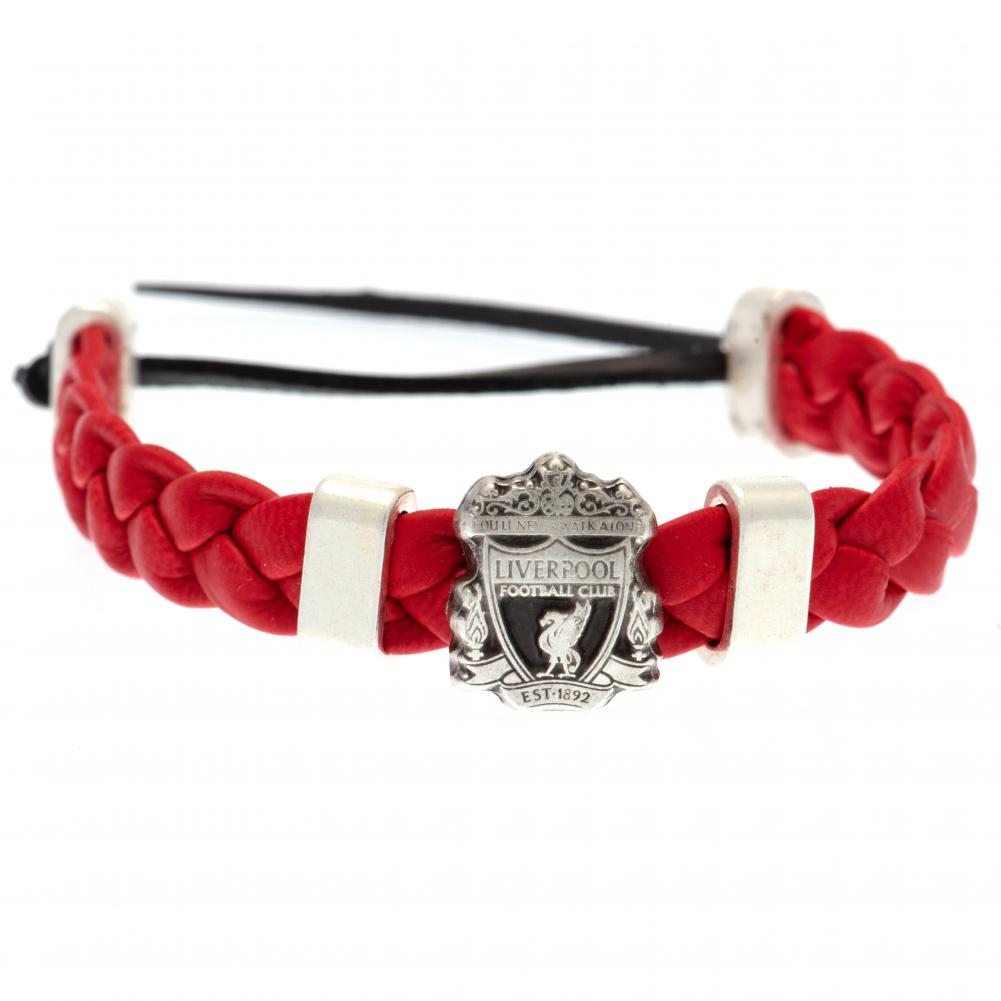 Official Liverpool FC PU Slider Bracelet