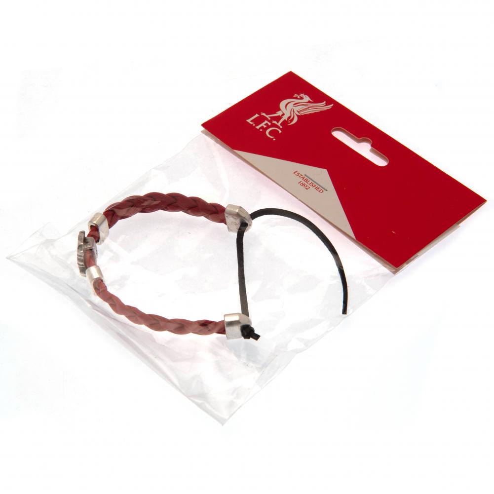 Official Liverpool FC PU Slider Bracelet