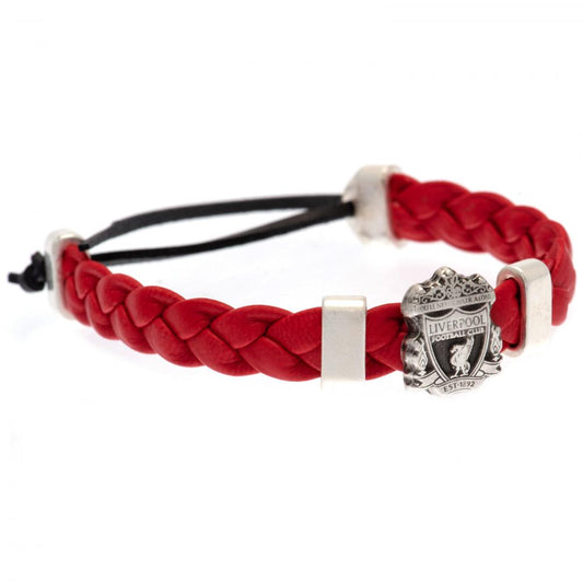 Official Liverpool FC PU Slider Bracelet