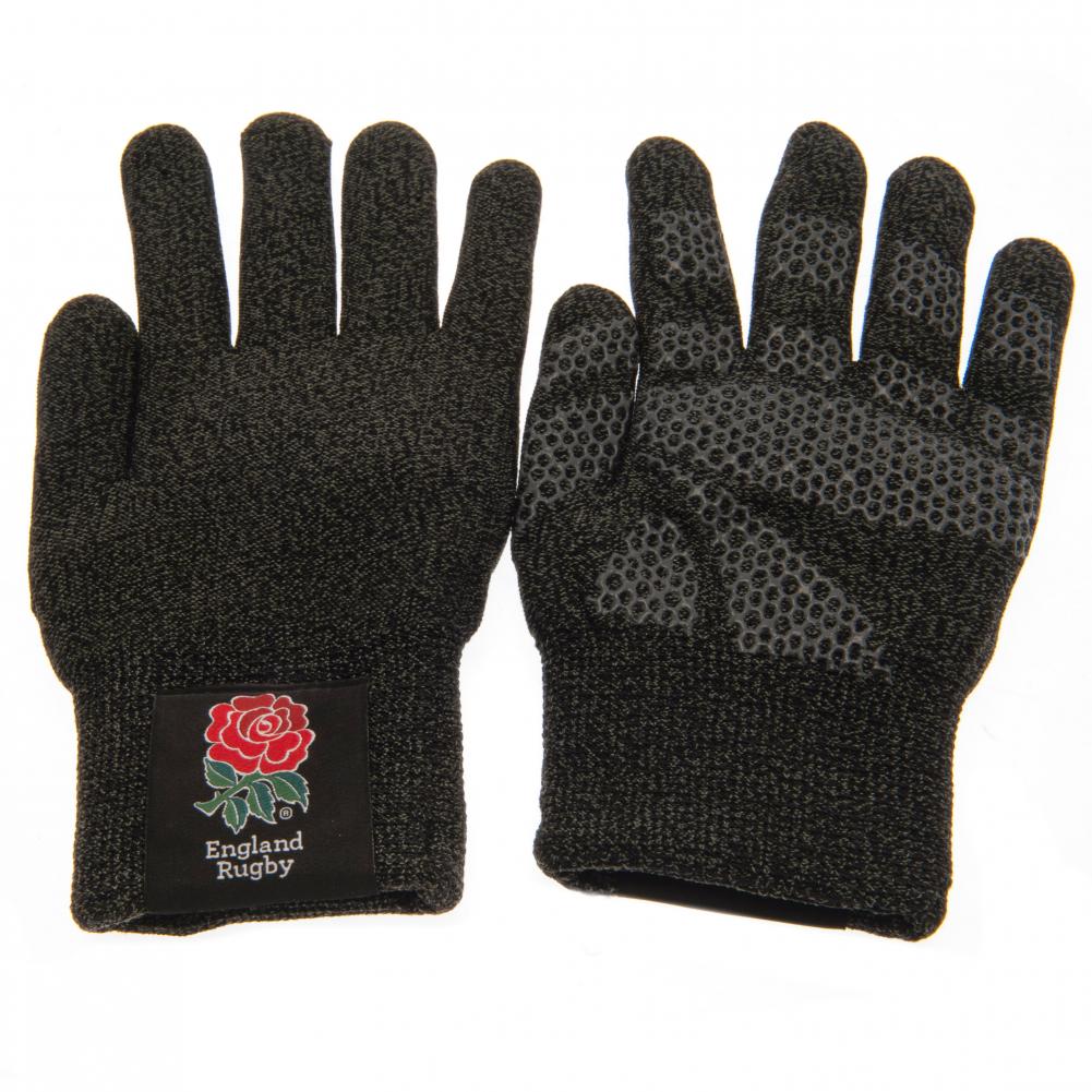 Official England RFU Luxury Touchscreen Gloves Youths