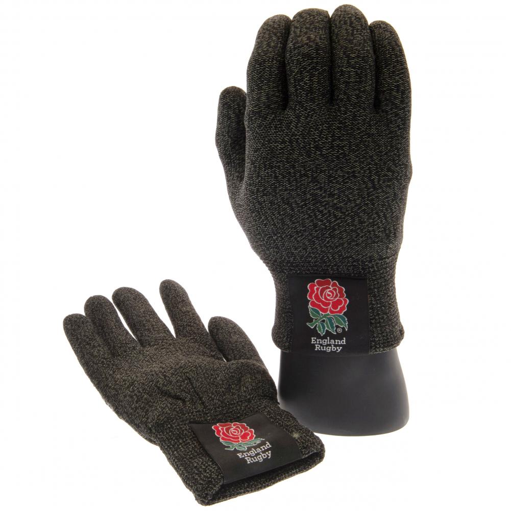 Official England RFU Luxury Touchscreen Gloves Youths