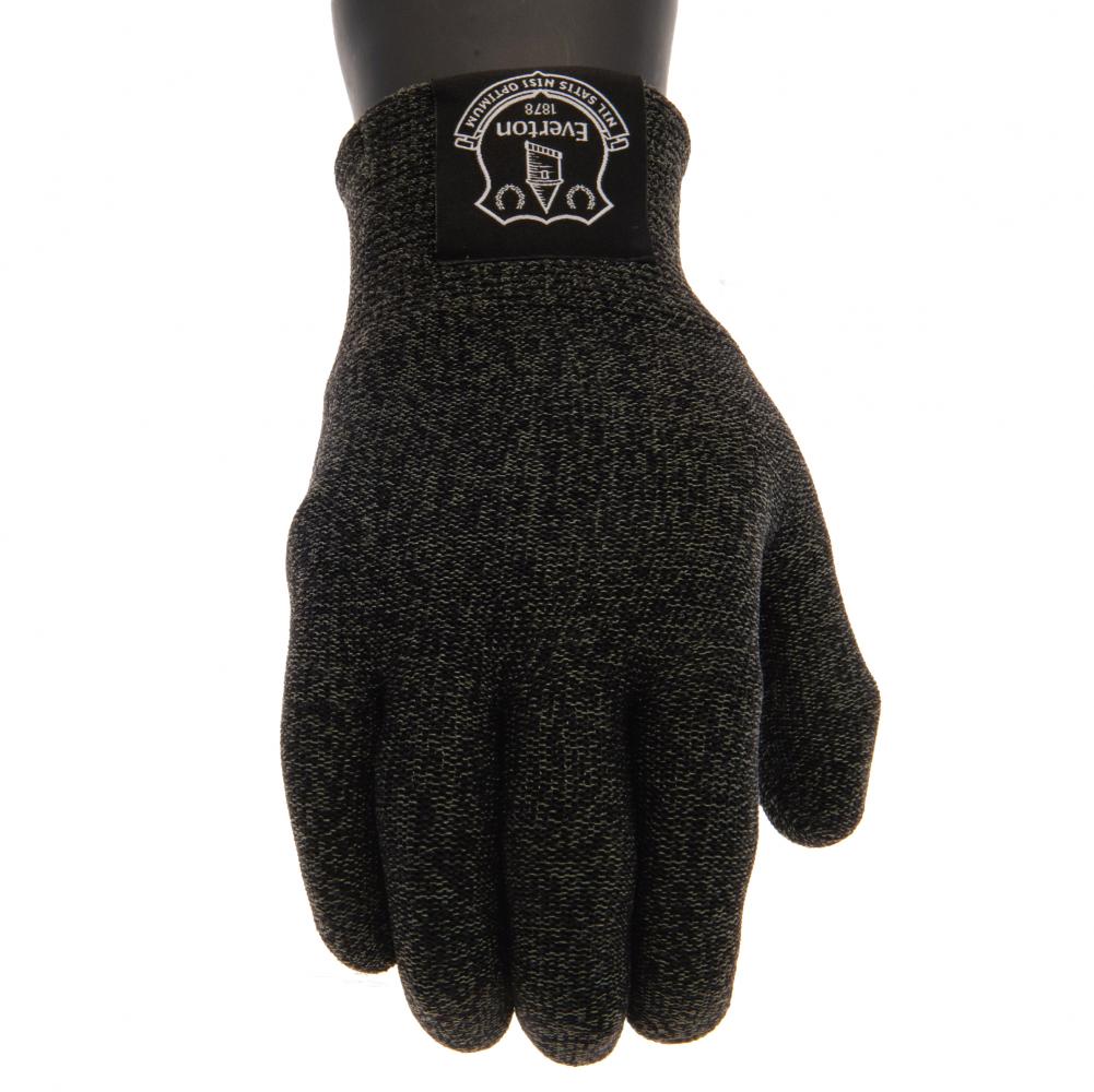 Official Everton FC Luxury Touchscreen Gloves Youths