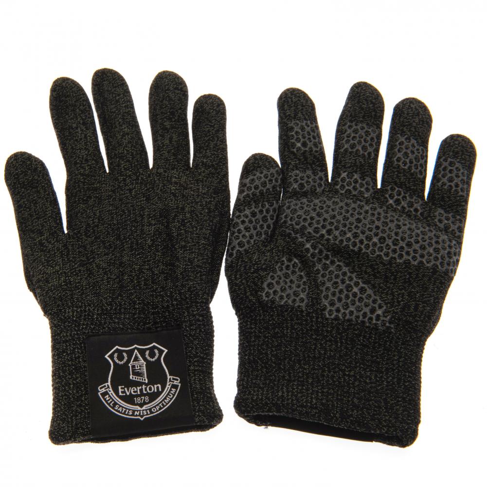 Official Everton FC Luxury Touchscreen Gloves Youths