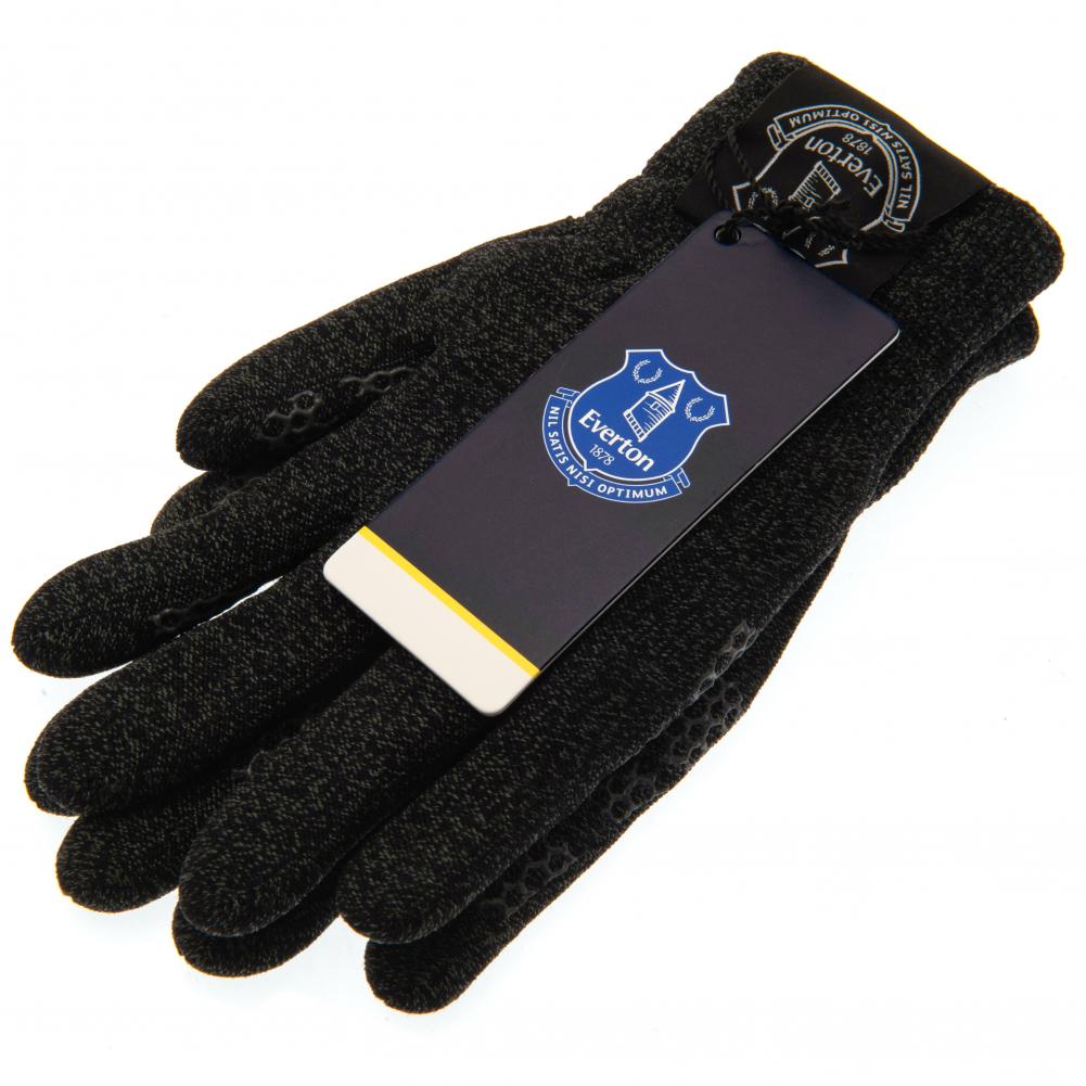 Official Everton FC Luxury Touchscreen Gloves Youths