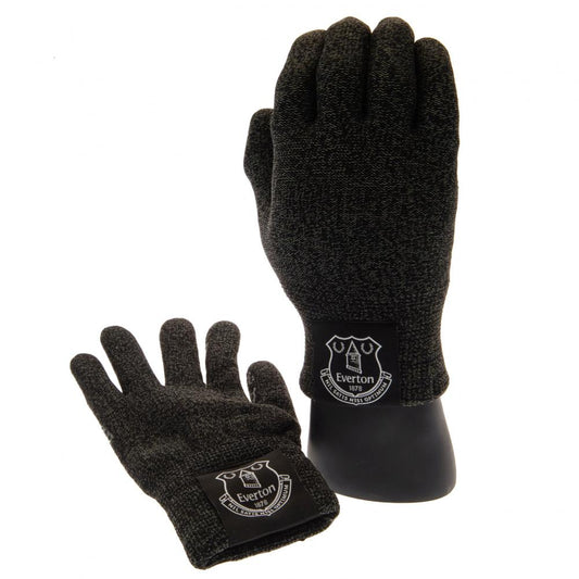 Official Everton FC Luxury Touchscreen Gloves Youths