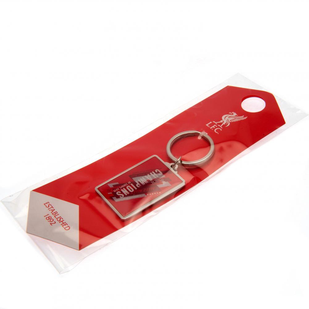 Official Liverpool FC Champions Of Europe Keyring