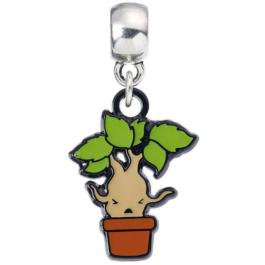 Official Harry Potter Silver Plated Charm Mandrake