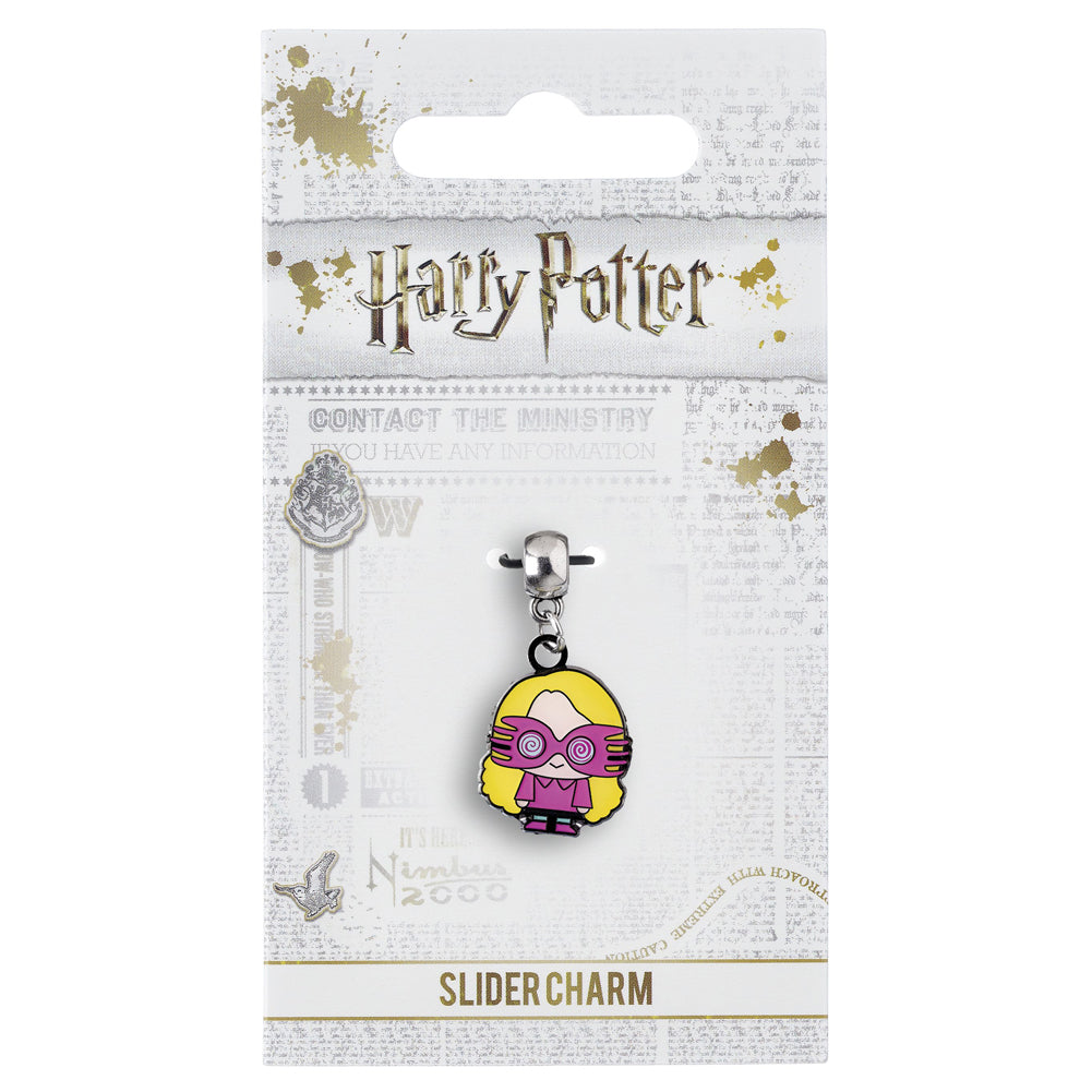 Official Harry Potter Silver Plated Charm Chibi Luna Lovegood