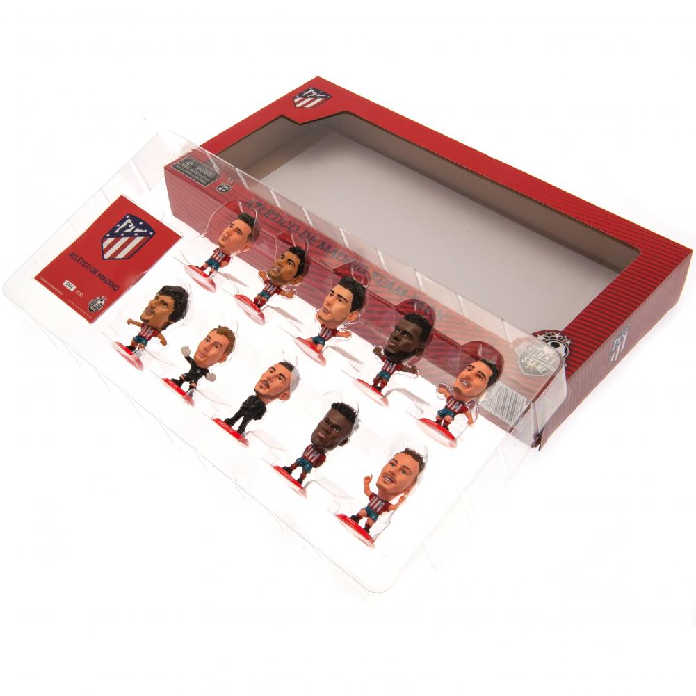 Official Atletico Madrid FC SoccerStarz 10 Player Team Pack