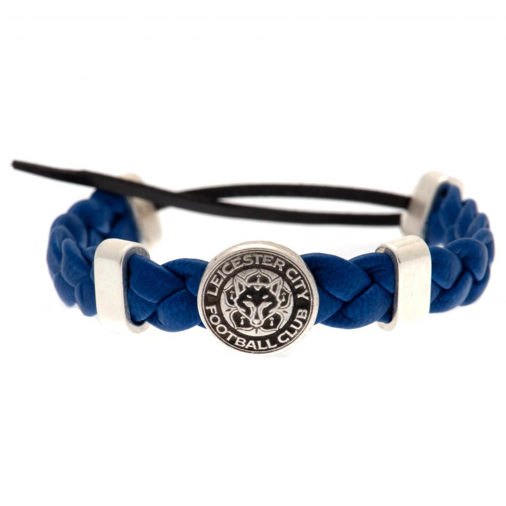 Official Leicester City FC PU Slider Bracelet