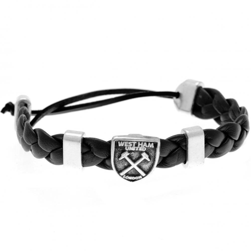 Official West Ham United FC PU Slider Bracelet