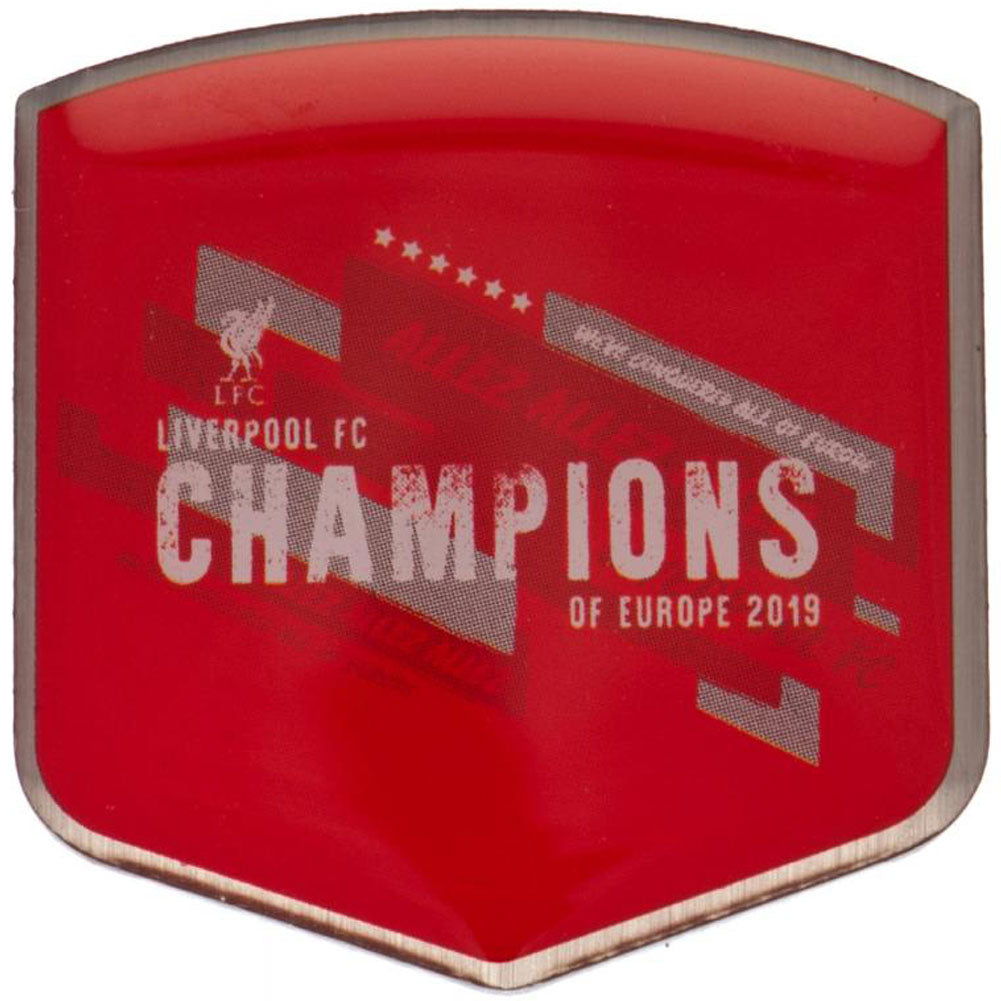 Official Liverpool FC Champions Of Europe Badge