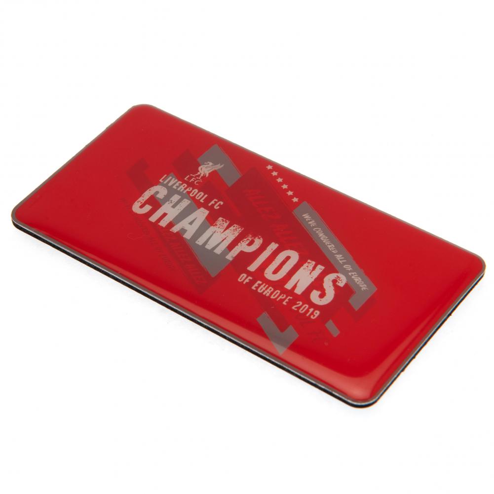 Official Liverpool FC Champions Of Europe Fridge Magnet