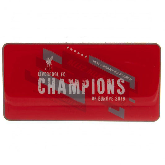 Official Liverpool FC Champions Of Europe Fridge Magnet