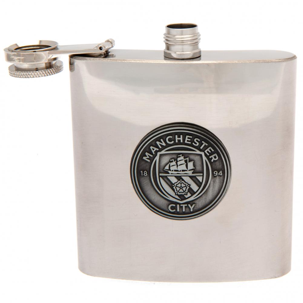 Official Manchester City FC Hip Flask