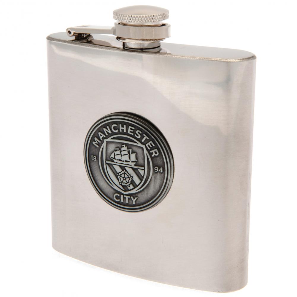 Official Manchester City FC Hip Flask