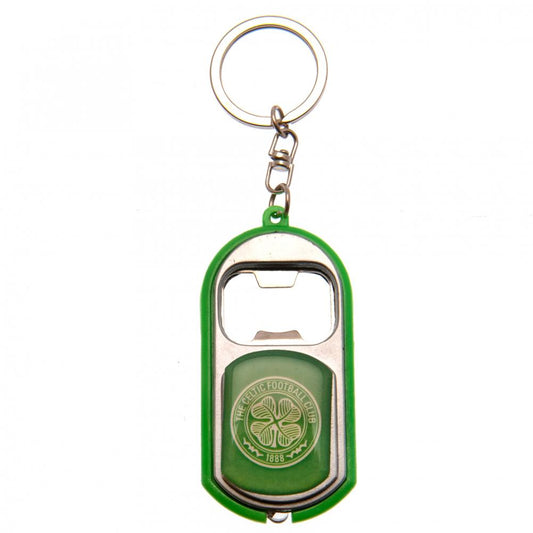 Official Celtic FC Keyring Torch Bottle Opener