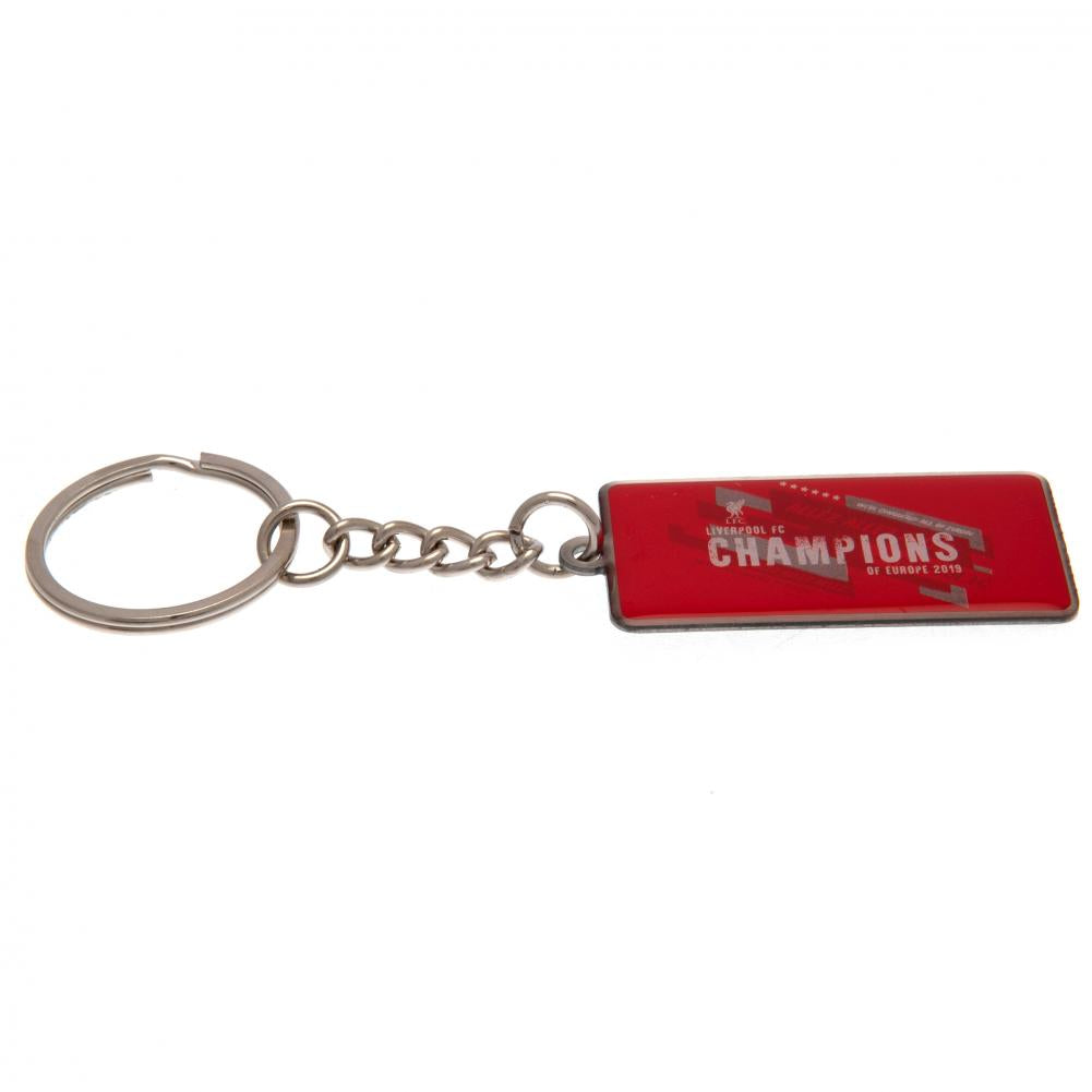 Official Liverpool FC Champions Of Europe Keychain