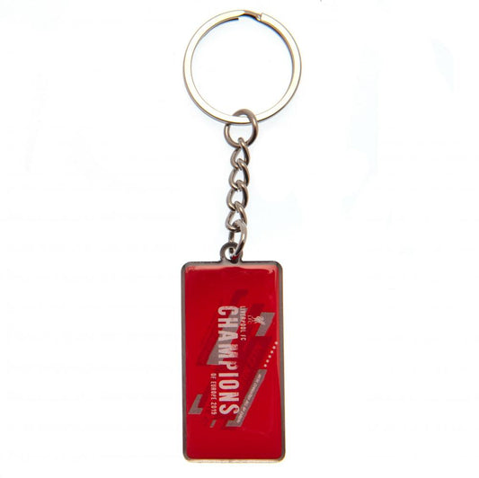 Official Liverpool FC Champions Of Europe Keychain