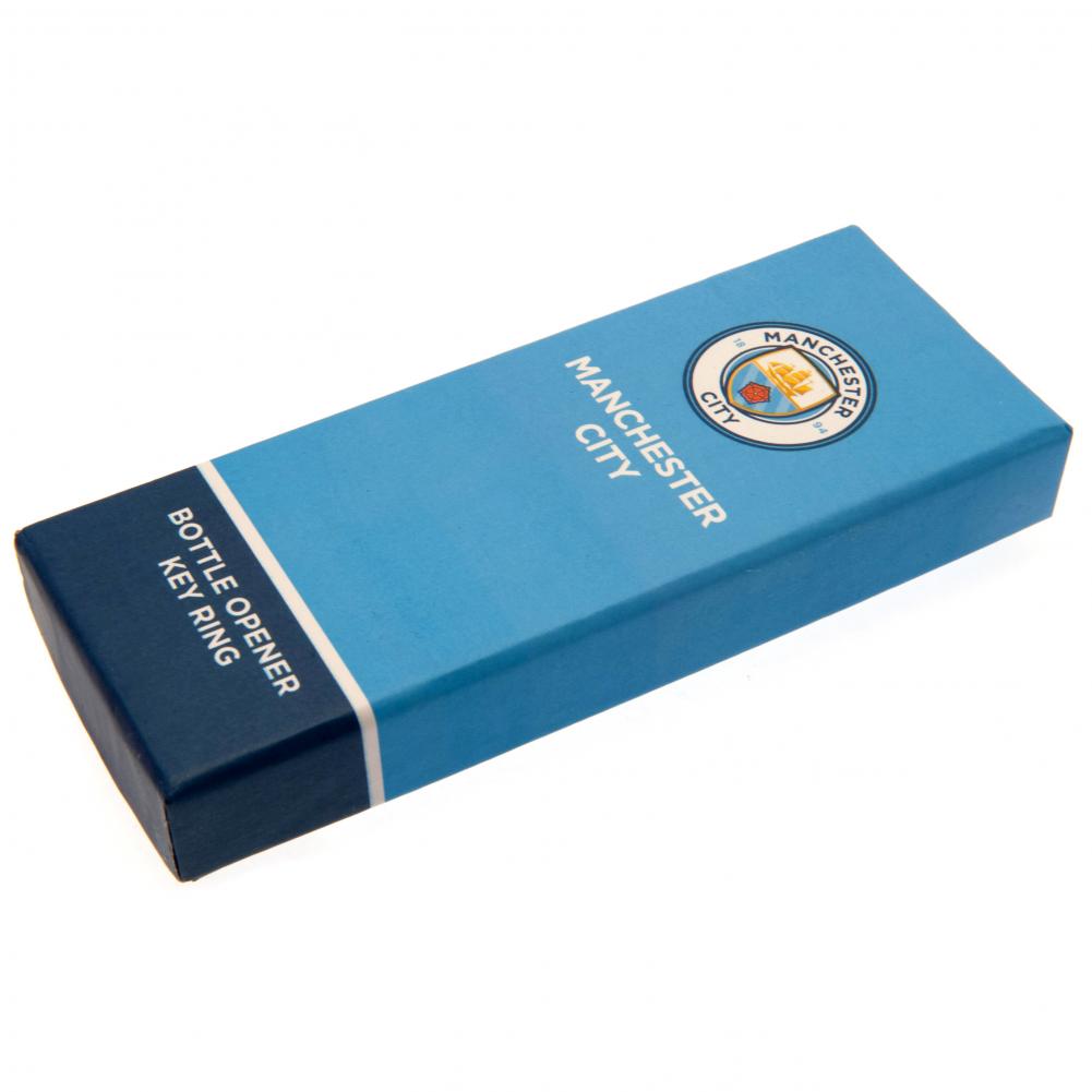 Official Manchester City FC Executive Bottle Opener Keyring