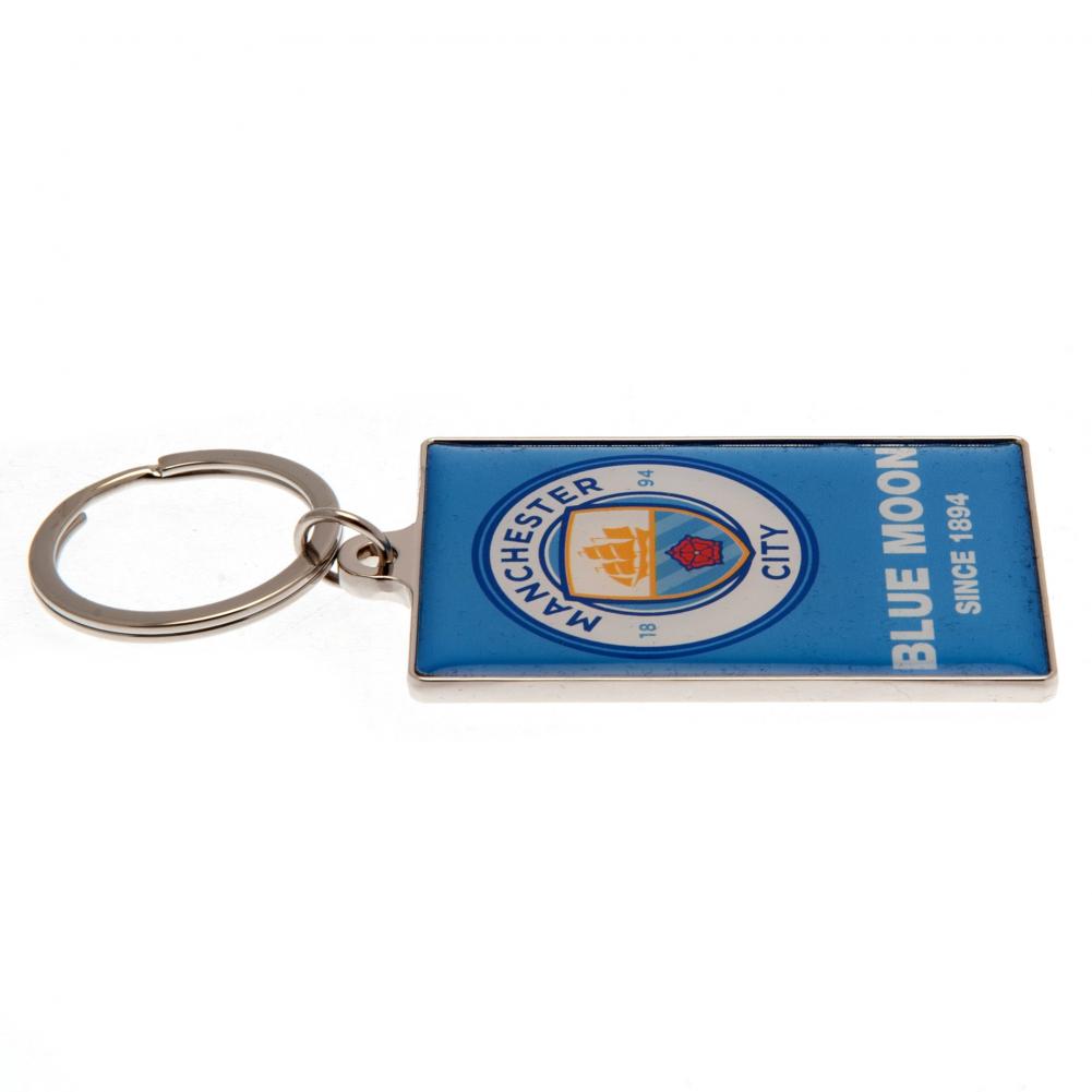 Official Manchester City FC Deluxe Keyring