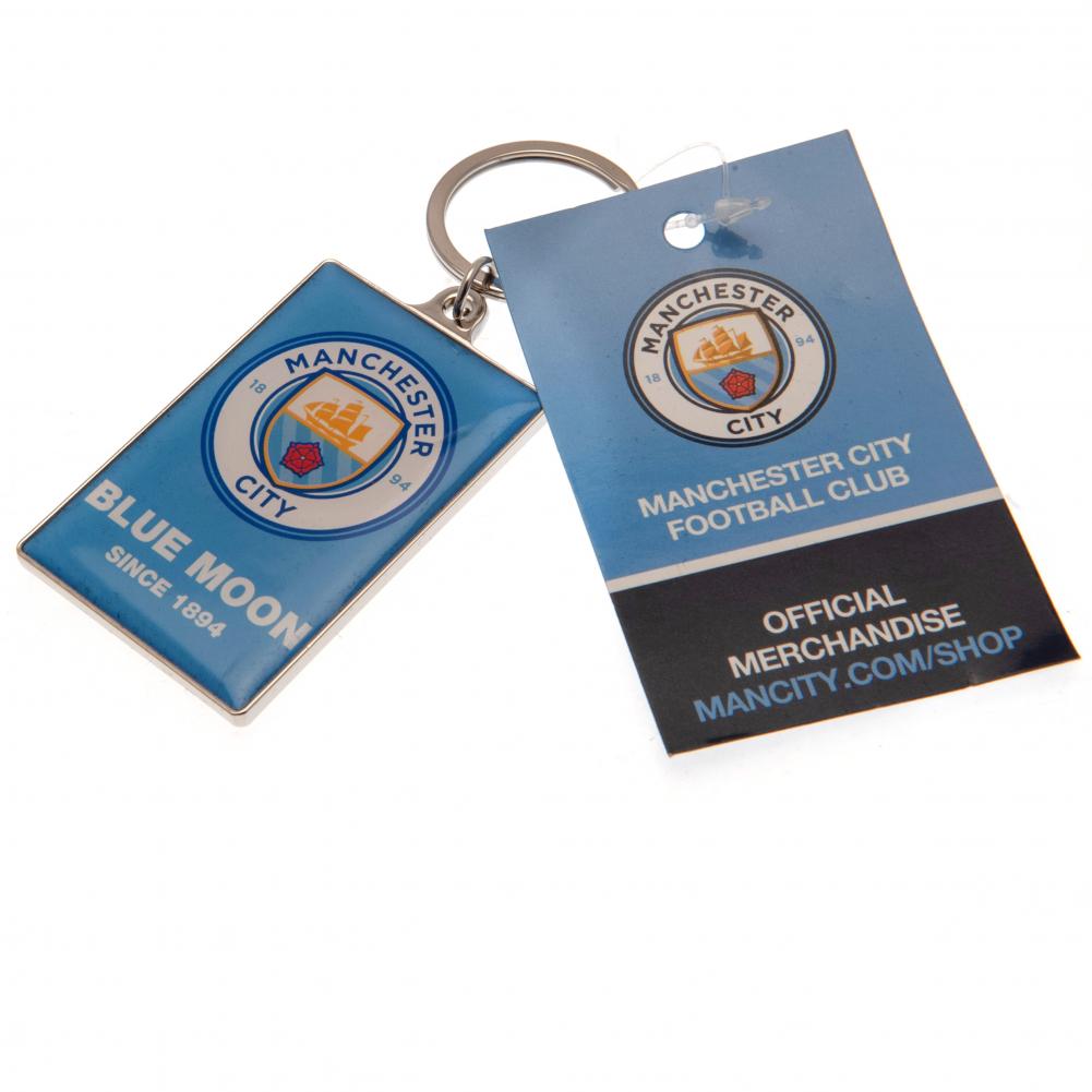 Official Manchester City FC Deluxe Keyring