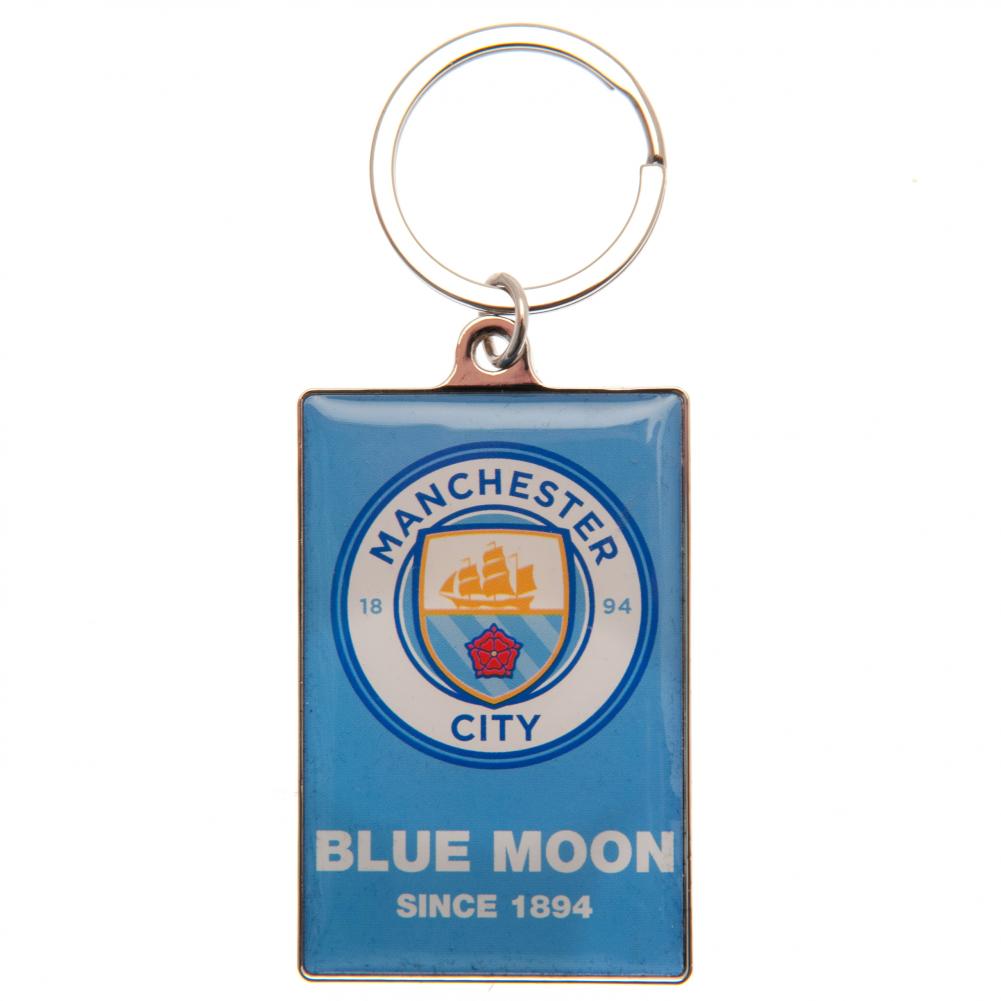 Official Manchester City FC Deluxe Keyring