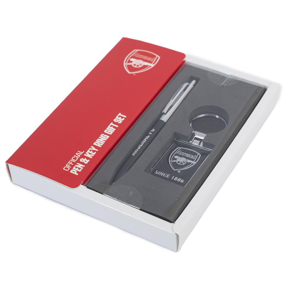 Official Arsenal FC Pen & Keyring Set