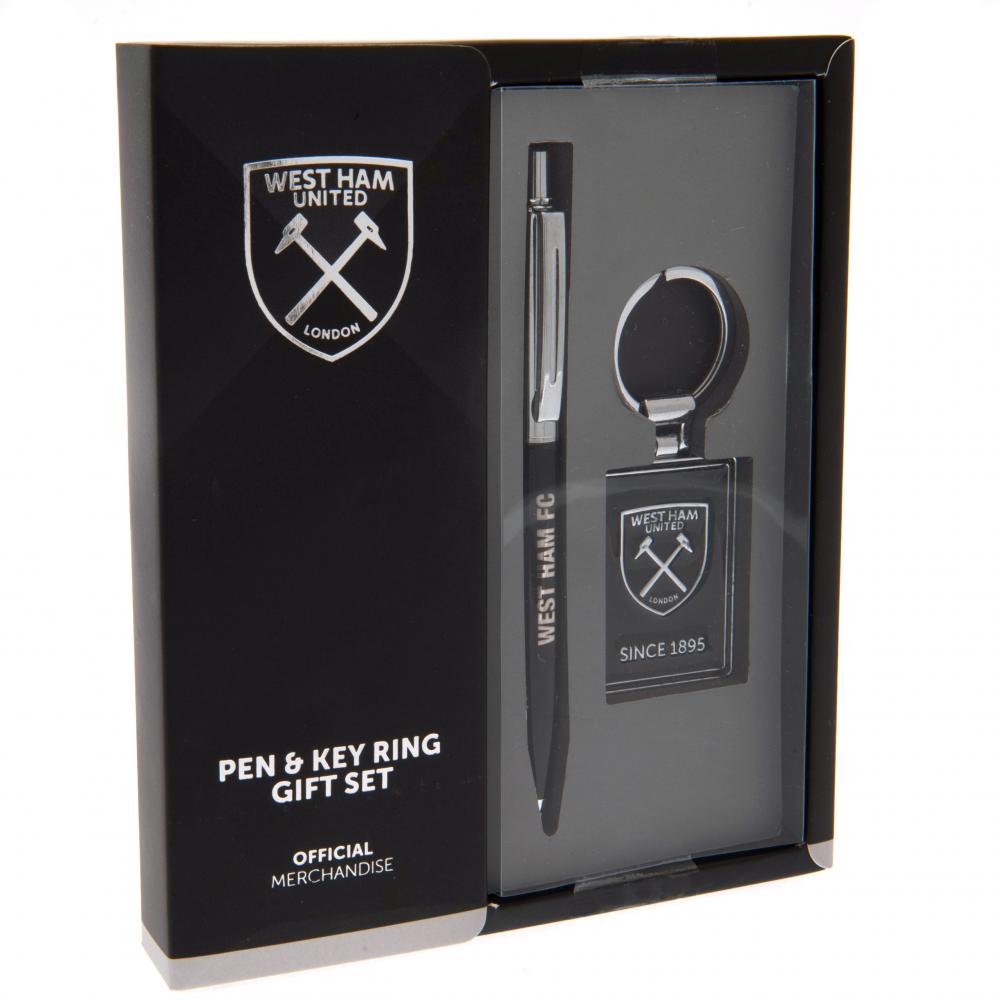 Official West Ham United FC Pen & Keyring Set